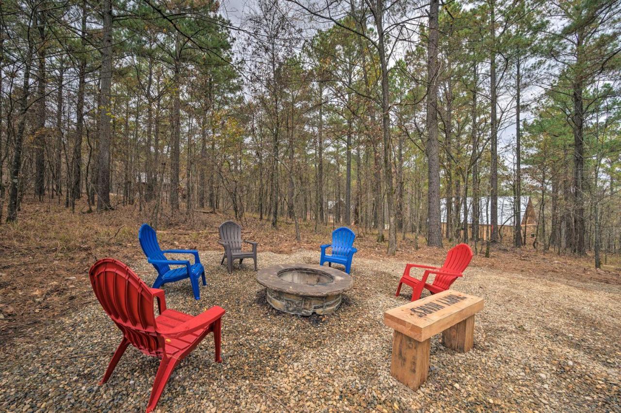 Luxury Cabin In The Woods With Hot Tub And Yard Games! Broken Bow Exterior foto