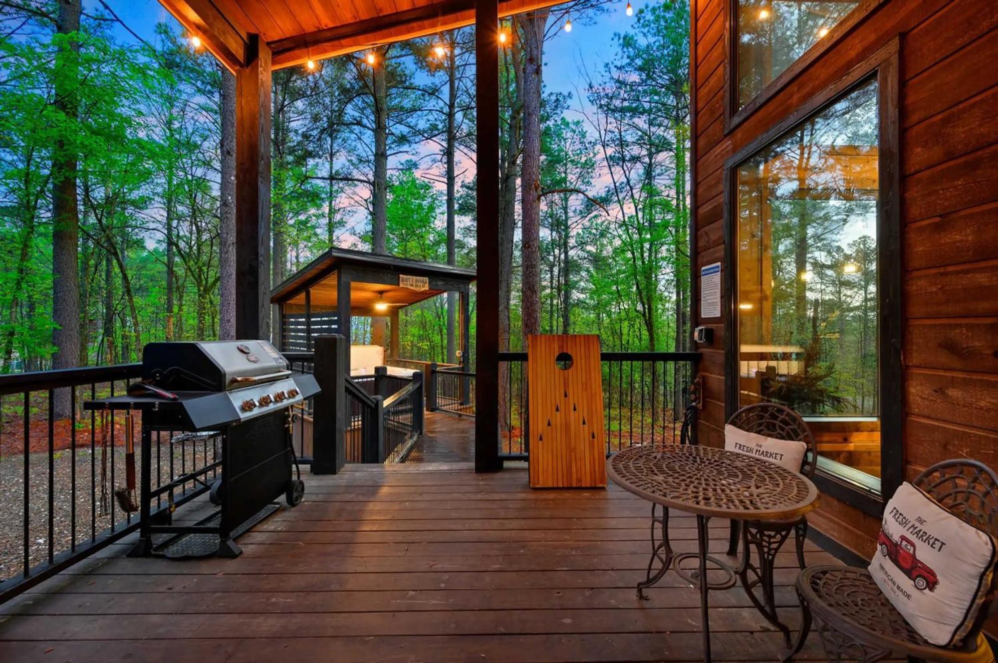 Luxury Cabin In The Woods With Hot Tub And Yard Games! Broken Bow Exterior foto